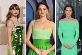 Style Solutions: How to wear green the new colour trend for 2024 (Getty)