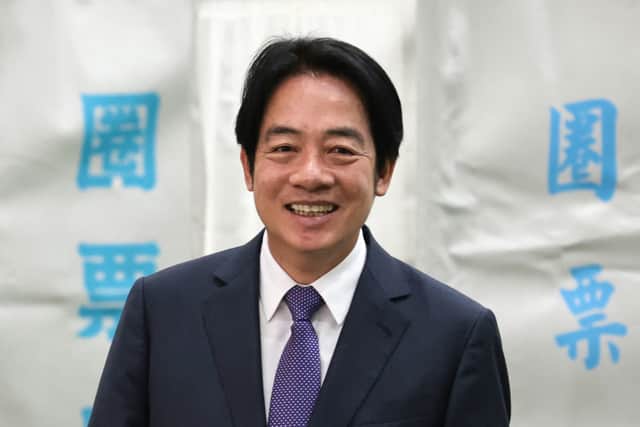 William Lai Ching-te is a candidate of the ruling Democratic Progressive Party 
