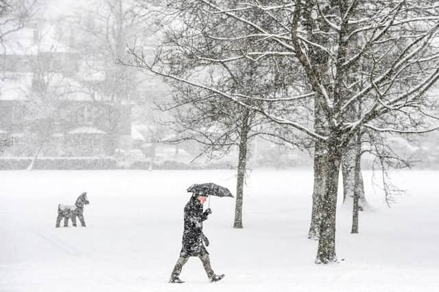 An ice and snow bomb is set to hit the UK and temperatures could plummet to -5C. 