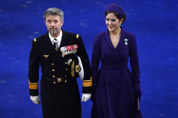 Crown Prince Frederik of Denmark and Crown Princess Mary at the coronation of King Charles III and Queen Camilla (Photo: Andrew Matthews/PA Wire)