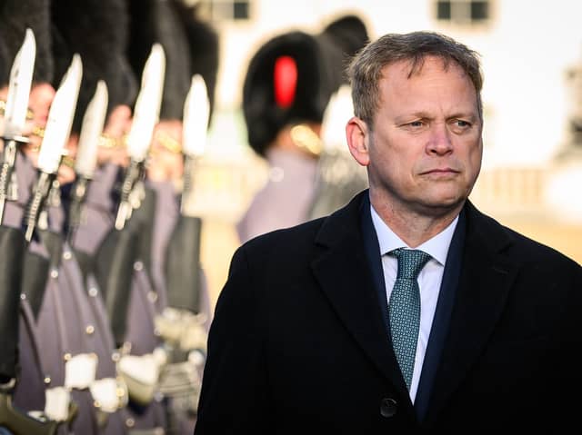 Grant Shapps has announced the UK will be deploying 20,000 troops to NATO Europe. Picture: Leon Neal/PA Wire