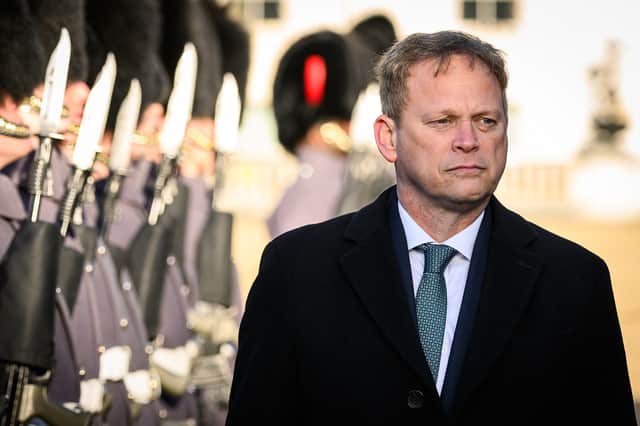 Grant Shapps has announced the UK will be deploying 20,000 troops to NATO Europe. Picture: Leon Neal/PA Wire