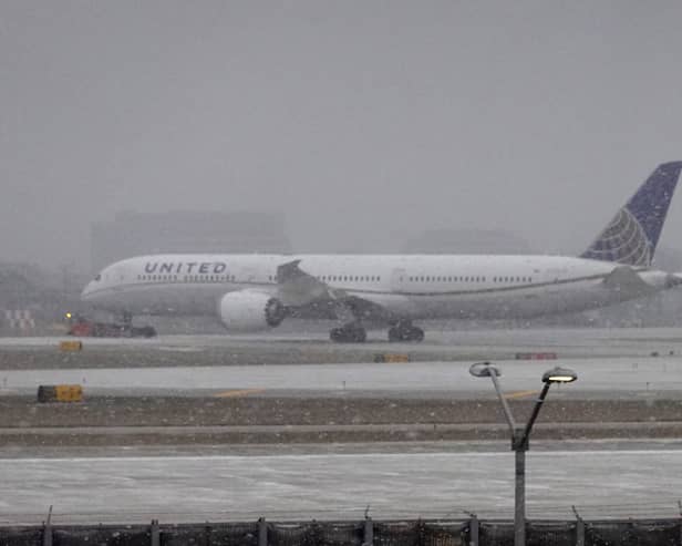 Thousands of flights to and from the US have been cancelled or delayed due to an Arctic blast bringing wind chills as low as -60C. (Photo: Getty Images)