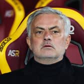 Jose Mourinho has been sacked by AS Roma, after the Italian team dipped to ninth in the Serie A. (Credit: Getty Images)