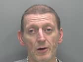Robert Rusby, of no fixed address, was sentenced to five years in jail after being found in possession of cocaine and heroine.
