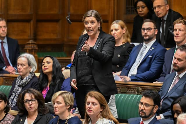 Jess Phillips in the House of Commons. Credit: UK Parliament/Maria Unger/PA Wire