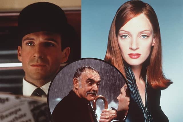 Ralph Fiennes, Uma Thurman, and Sean Connery starred in disastrous 1998 film reboot The Avengers