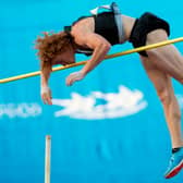Former World pole vault champion Shawn Barber has died aged 29. Barber competes during the men's pole vault event at the Morocco Diamond League athletics competition in Prince Moulay Abdellah Stadium in Rabat on July 13, 2018. (Photo by FADEL SENNA / AFP)