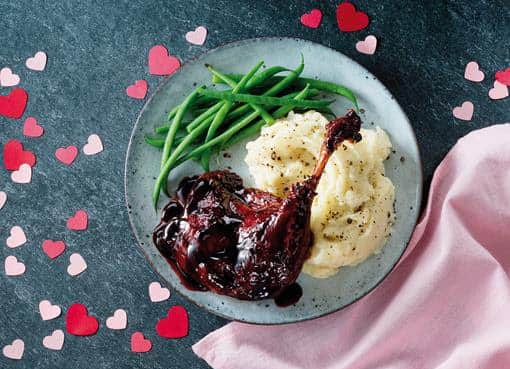 The Sainsbury's Valentine's Day Dine in Deal for Two 2024. Photo by Sainsbury's.