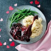 The Sainsbury's Valentine's Day Dine in Deal for Two 2024. Photo by Sainsbury's.