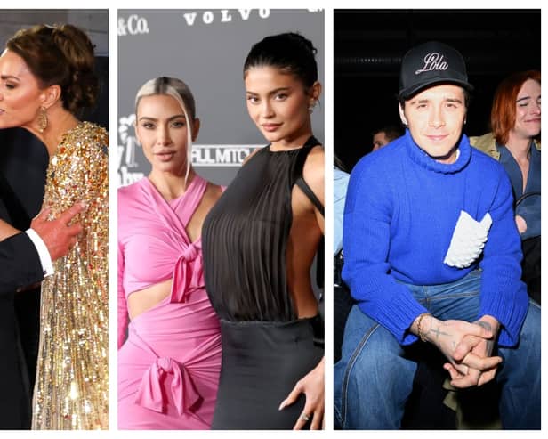 King Charles and the Princess of Wales have been suffering from health issues, Kim Kardashian and Kylie Jenner's beauty empires seem to be going from strength to strength whilst Brooklyn Beckham attempts a pop up takeaway restaurant in London next week. Pictures: Getty