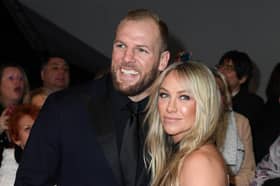 Former couple James Haskell and Chloe Madeley both appear to have made digs at each other on their social media. Photo by Getty Images.