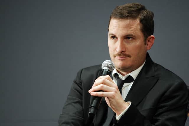 Director Darren Aronofsky speaks at the Apple Store Soho on December 18, 2008 in New York City.  (Photo by Scott Gries/Getty Images)