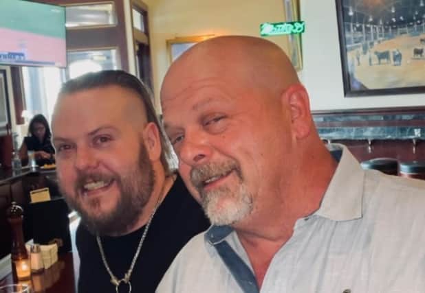Pawn Stars creator Rick Harrison, right, has paid tribute to his son Adam, who has died from an overdose 
January 20, 2024
Picture from Rick Harrison's Instagram feed 