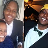 The devastated mother of a teenager stabbed to death in a city park has again appealed for information to catch her son’s murderers as a £20,000 reward is offered. Eddie King Muthemba Kinuthia, 19, suffered multiple stab wounds during an attack in Grosvenor Road Triangle Park in St Pauls, Bristol, on July 21 last year.
Irene Muthemba spoke again publicly ahead of what would have been her son’s 20th birthday on Monday.
January 20, 2024 Picture: PA 