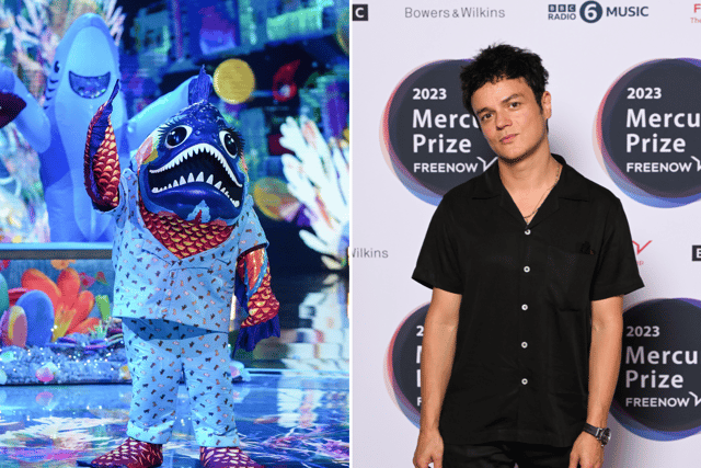 Is Jamie Cullum the celebrity behind the "Piranha" disguise? Some fans think it is the jazz pianist. (ITV/Getty)