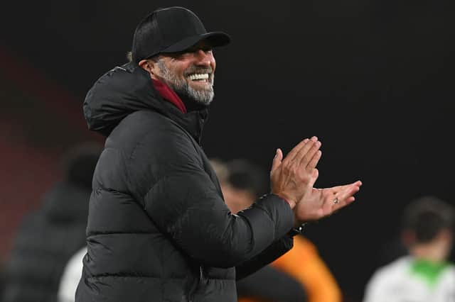 Jurgen Klopp will be hoping his Liverpool side maintain their lead and book a place in the Carabao Cup final. (Image: Getty Images)