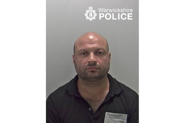Tariq Zaman, 42, from 
Birmingham has been sentenced to 20 months in prison for dangerous driving Picture: Warwickshire Police