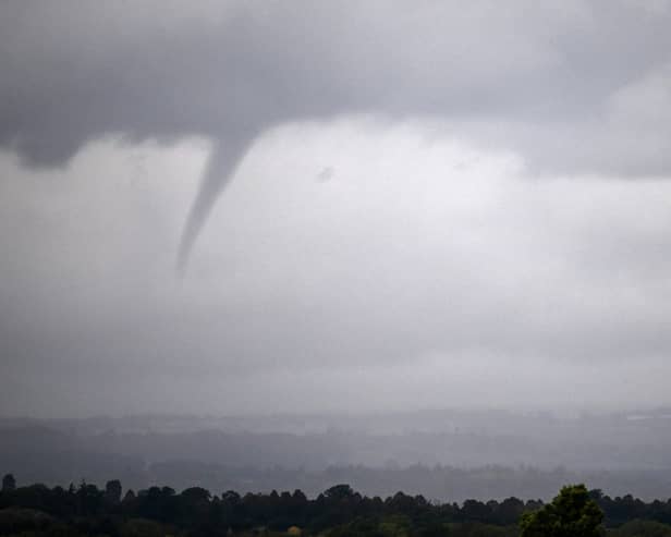 Tornado warnings are in place for some areas of the UK as high winds picked up overnight (Credit: Getty Images)