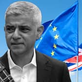 Sadiq Khan is Labour's most outspoken politician about reversing Brexit. Credit: Getty/Adobe/Mark Hall
