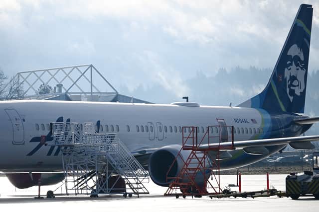 The CEO of Alaska Airlines has revealed that loose bolts have been found on "many" Boeing aircraft following the window blowout incident. (Photo: AFP via Getty Images)
