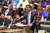 Rishi Sunak attacked Keir Starmer over culture wars at PMQs. Credit: UK Parliament/Maria Unger/PA Wire