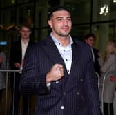 Tommy Fury has revealed he is recovering in hospital after undergoing surgery. Picture: Martin Rickett/PA Wire