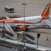 Passengers were removed from an easyJet plane at Manchester Airport after reports of "smoke in aircraft". (Photo: AFP via Getty Images)