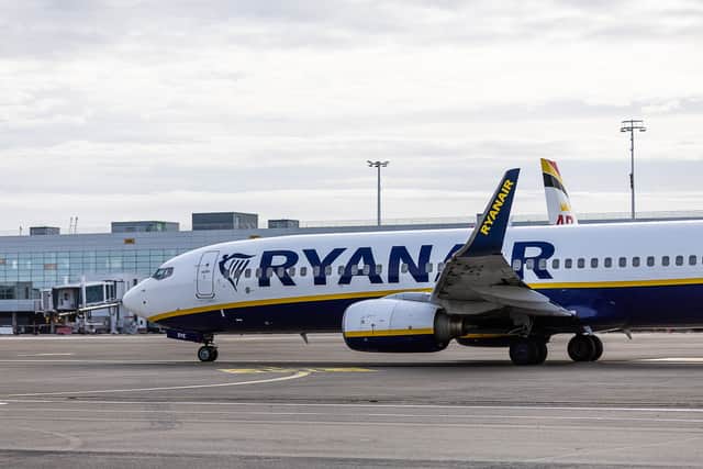Ryanair has announced a first-ever partnership with online travel agent loveholidays - offering flights to package holiday trips. (Photo: BELGA/AFP via Getty Images)