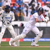Ben Stokes in action against India in first Test match
