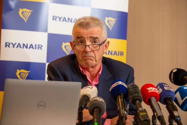 Ryanair has unveiled that it will "increase" the number of its engineers working with Boeing after the Alaska Airlines blowout incident. (Photo: BELGA MAG/AFP via Getty Images)
