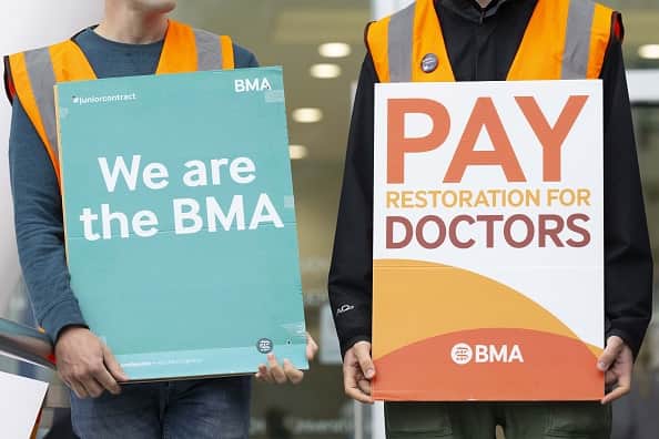 NHS consultants in England have rejected the government pay offer as strike action is set to continue 