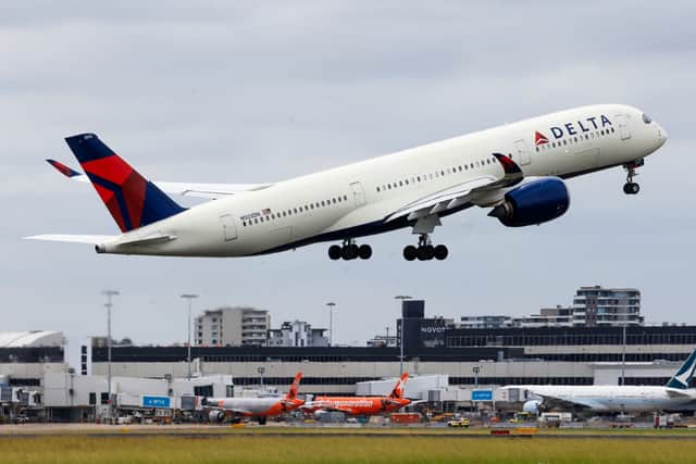 A nose wheel fell of a Boeing 757 plane as it prepared for take off at Atlanta's international airport. (Photo: Getty Images)