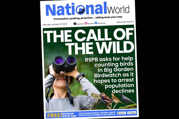 The RSPB's Big Garden Birdwatch is taking place this weekend (NationalWorld)