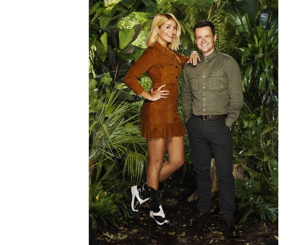 Holly Willoughby and Declan Donnelly presenting I'm a Celebrity Get Me Out of Here in 2018