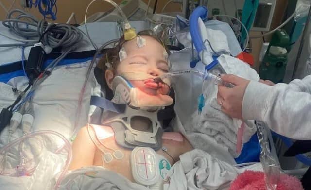 Lennyn Lilic's life support was turned off days after the five-year-old was involved in a drink driving collision in Utah. (Picture: GoFundMe)