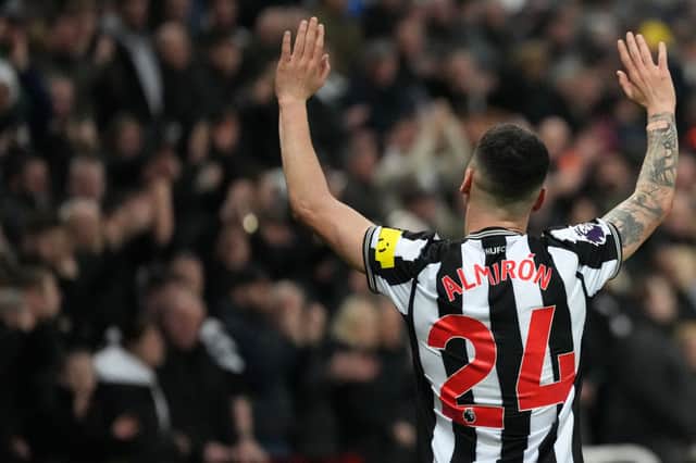 Newcastle United winger Miguel Almiron has been linked with a move to Saudi Arbia.