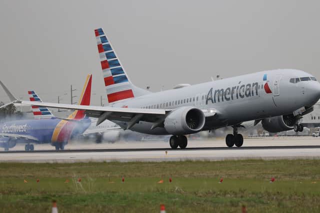 Six people on board an American Airlines plane were left injured after the aircraft made a hard landing. (Photo: Getty Images)