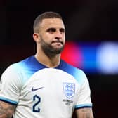 Manchester City and England defender Kyle Walker has publicly apologised to his wife Annie Kilner after it was revealed that he fathered a second child with model Lauryn Goodman during Ms Kilner's fourth pregnancy. (Credit: Getty Images)