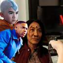 "Avatar," "The Vince Staples Show" and "Everything Everywhere All At Once" are some of the highlights arriving to Netflix in February 2024 (Credit: Netflix/A24/Canva)