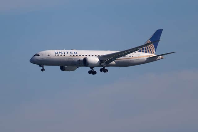 An United Airlines flight, using a Boeing 737-800 plane, was forced to divert mid-flight due to a cracked windshield. (Photo: Getty Images)
