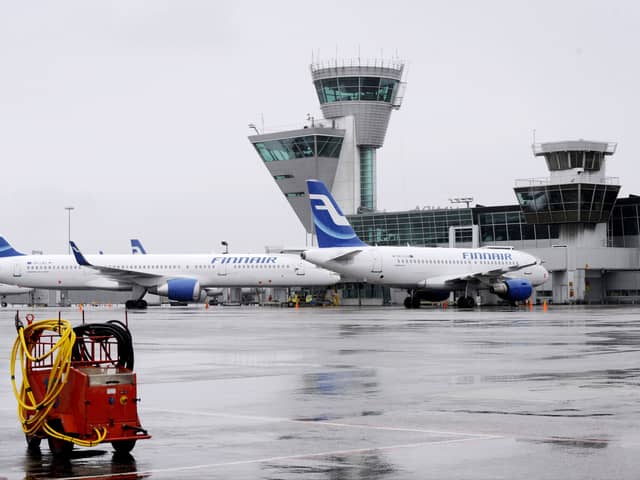Finnair is cancelling over 500 flights this week due to a labour union strike - and it has been warned there could be major travel delays. (Photo: AFP via Getty Images)