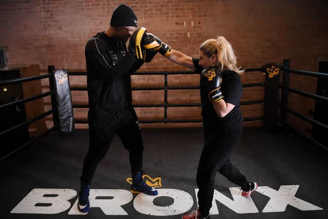 Marnie Swindells opened Bronx boxing gym in February 2023