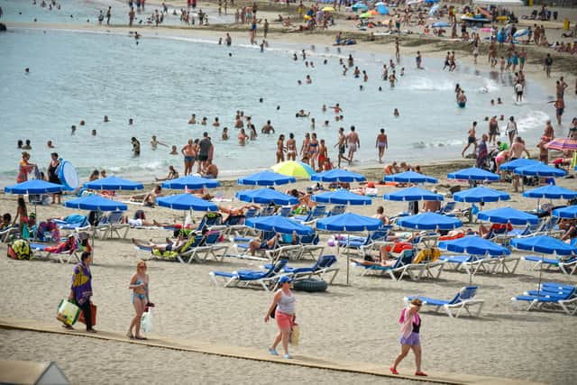 TUI, Jet2 and Ryanair have issued a warning to UK holidaymakers travelling to the Canary Islands over soaring hotel prices. (Photo: AFP via Getty Images)