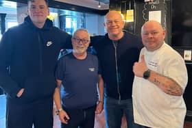 Ross Kemp visited The Bridge Tavern in  Old Portsmouth as part of filming for a BBC TV series. Picture: The Bridge Tavern
