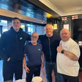 Ross Kemp visited The Bridge Tavern in  Old Portsmouth as part of filming for a BBC TV series. Picture: The Bridge Tavern