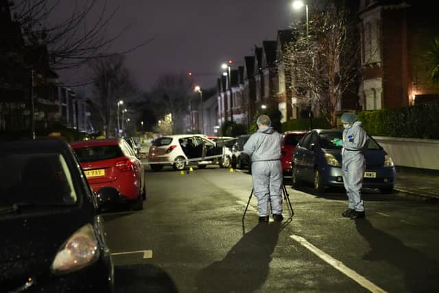 Three people were also hospitlaised alongside a mother and her two children after they attempted to aid them in the attack. (Credit: James Weech/PA Wire)