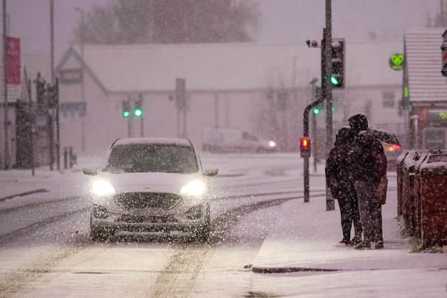 The Met Office has issued a yellow weather warning for rain this weekend - as it warns snow may hit the UK next week. (Photo: Getty Images)