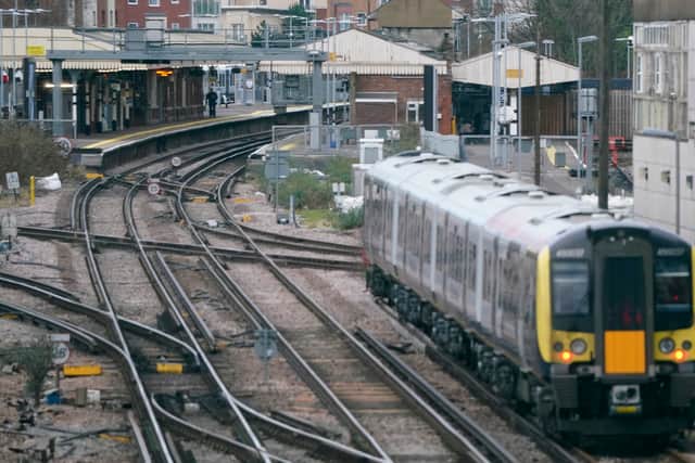 As the dispute between Aslef and 14 train operators continues we list the dates train strikes are set to take place in February and March. (Photo: Andrew Matthews/PA Wire)