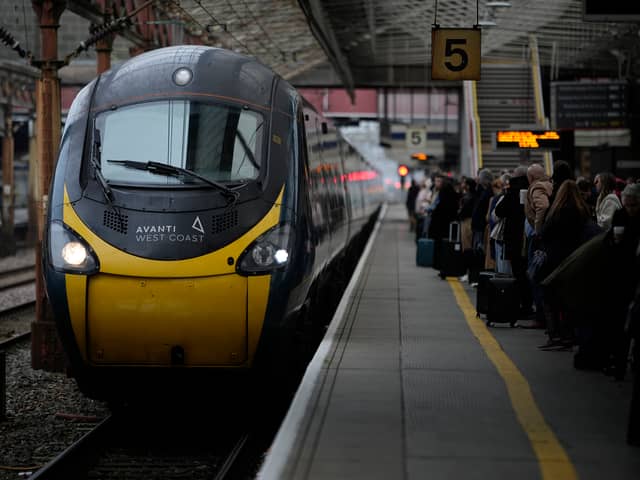 Thousands of passengers and football fans face travel chaos today as there will be no rail services due to the latest strike by train drivers. (Photo: Getty Images)